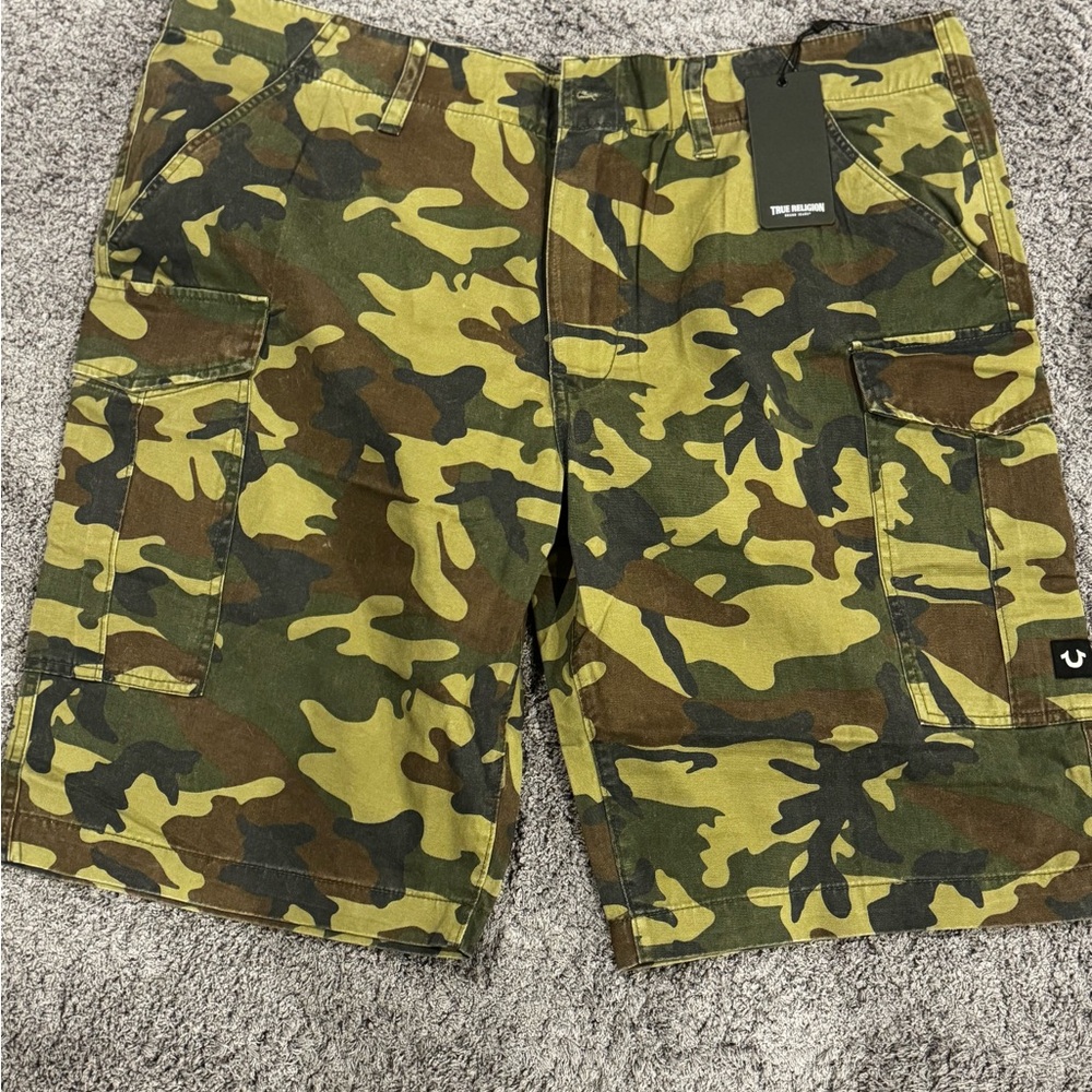 Camo Cargo Shorts